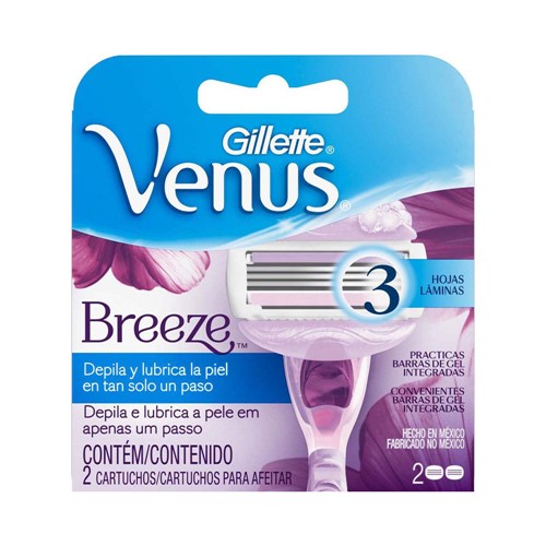 Carga Gillette Venus Breeze C/2un
