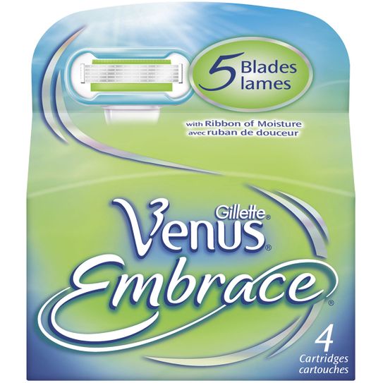 Carga Gillette Venus Embrace com 4 Unidades