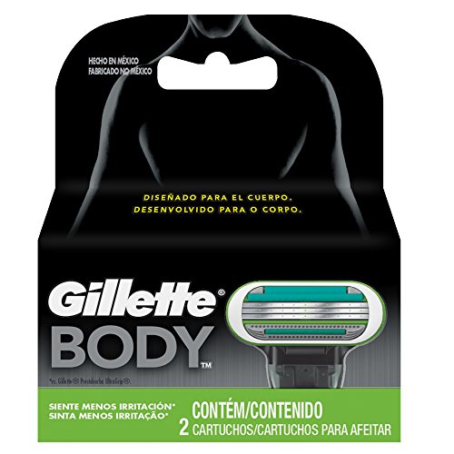 Carga para Aparelho de Barbear Gillette Body 2 Unidades