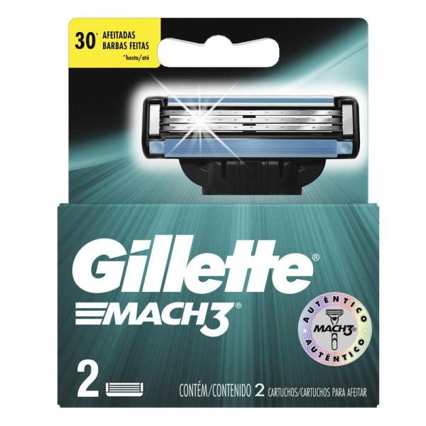 Carga para Aparelho de Barbear Mach3 Gillette