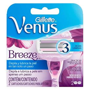 Carga para Aparelho de Depilar Gillette Venus 3 - 2 Unidades