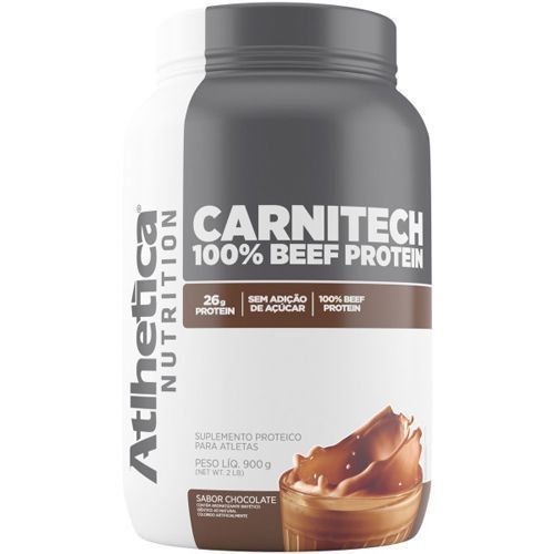Carnitech 100 Beef Protein 900g Atlhetica Nutrition