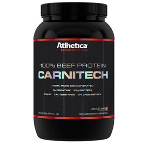 Carnitech 100% Beef Protein (Pt) - Atlhetica - 900g - CHOCOLATE
