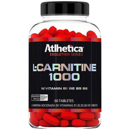 Carnitina Atlhetica L-Carnitine 1000 - 60 Tabletes
