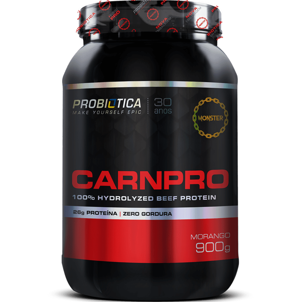 Carnpro Morango 900G Probiotica