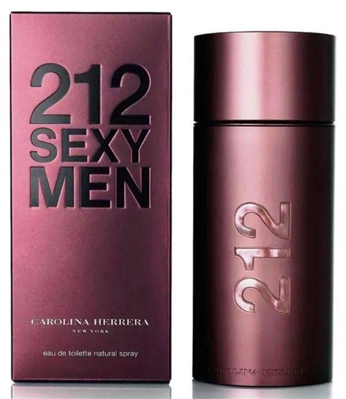Carolina Herrera 212 Sexy Men Eau de Toilette Perfume Masculino 100Ml