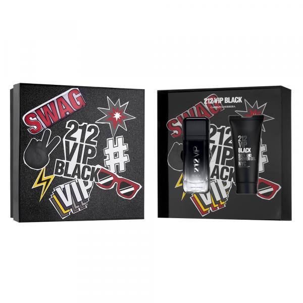 Carolina Herrera 212 VIP Black Kit - Eau de Parfum + Gel de Banho