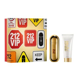 Carolina Herrera 212 VIP Kit – Perfume Feminino EDP + Body Lotion Kit