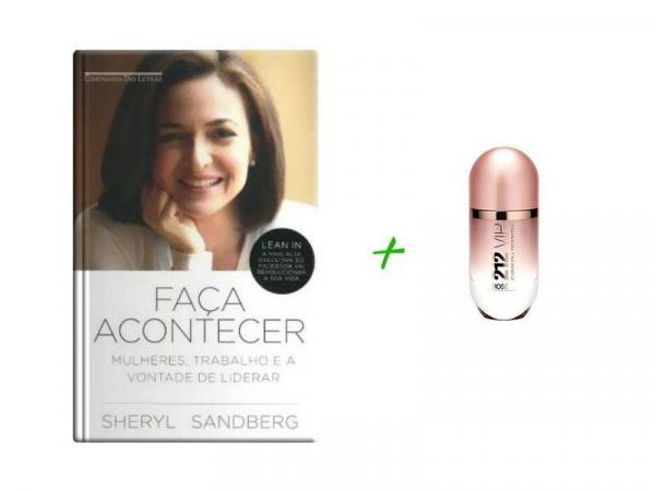 Carolina Herrera 212 VIP Rosé Perfume Feminino - Eau de Parfum 30ml + Livro Faça Acontecer