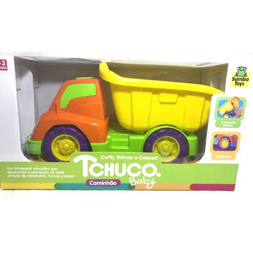 Carrinho Tchuco Baby Basculante - Samba Toys - Unico