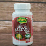 Cartacoco Óleo de Cartamo + Óleo de Coco 60 Cápsulas 1200 Mg Unilife
