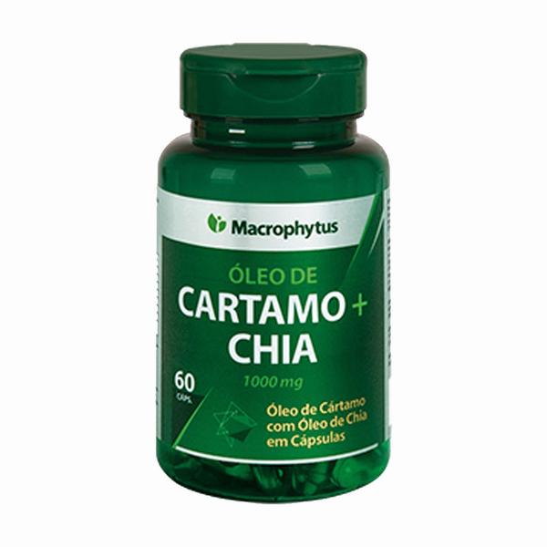 Cartamo + Chia Softgel 1000mg Macrophytus - 60caps