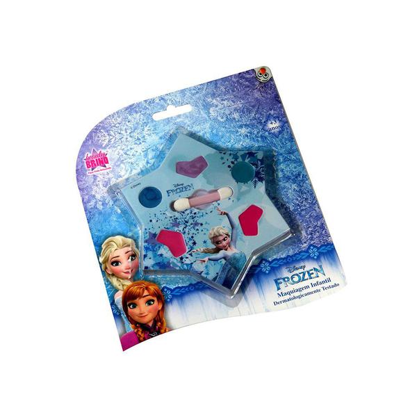 Cartela Maquiagem Infantil View Cosméticos Frozen - 4,5g
