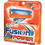 Cartucho Gillette Fusion Power 4 Unidades