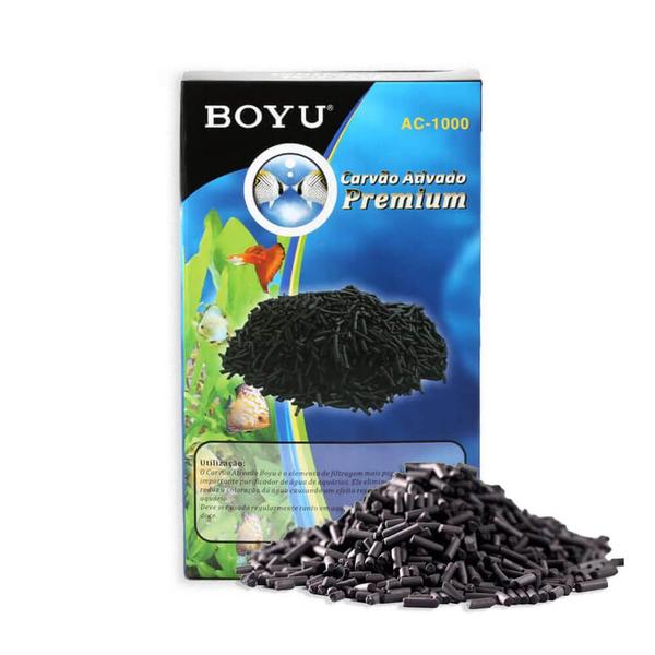 Carvão Ativado BOYU AC-1000 Peletizado Premium 1Kg