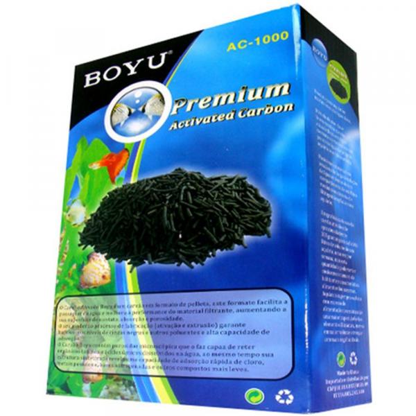 Carvão Ativado Peletizado Premium Boyu - 1000AC - 1kg