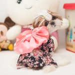 Brasão Para O Desgaste Cat Pet Dogs Outdoor Floral Impressão Kimono