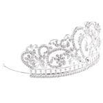 Casamento Nupcial Barroco Cristal Strass Coroa Tiara Headwear