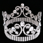 Casamento Nupcial Rainha Cristal Strass Coroa Tiara Headpiece