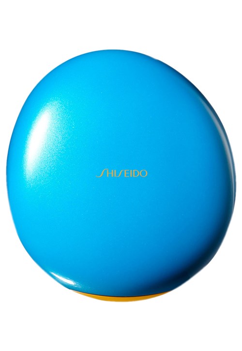 Case For Foundation Shiseido - Estojo para Protetor Solar Compacto Azul