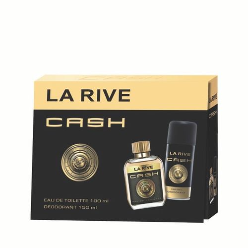 Cash La Rive Kit Masculino Edt 100ml + Desodorante 150ml