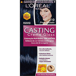 Casting Creme Gloss 210 Preto Azulado - L'oreal