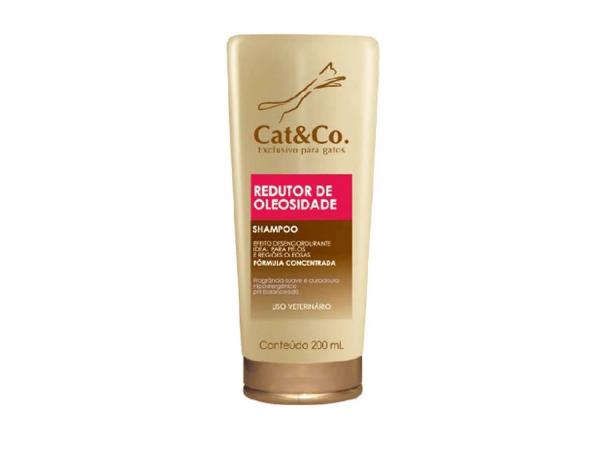Cat Co Shampoo Redutor de Oleosidade para Gatos 200 Ml - Mundo Animal