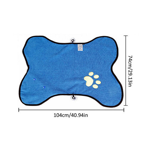Cat Dog secador de toalhas toalha absorvente Pet sujo patas Cleanning Bath Doorway Toalha Mat Limpeza