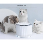 Cat Smart Pet Water Dispenser Purificador de Água 5 camada de filtro 360 Degree Fountain Abrir Beber Bandeja Beber