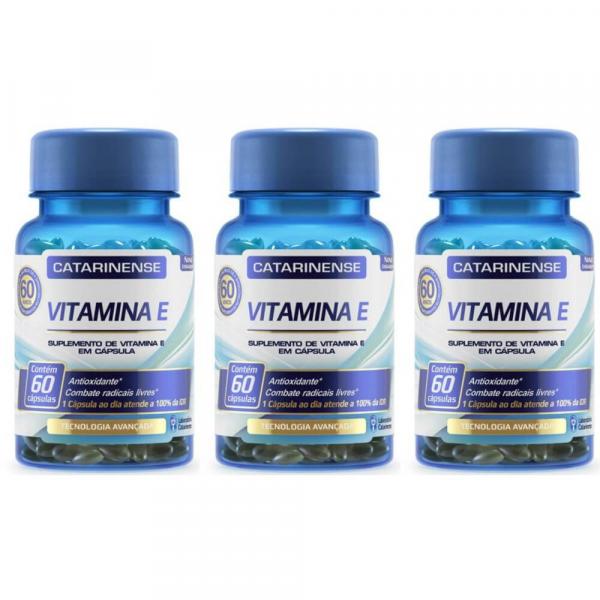 Catarinense Vitamina e Cápsulas C/60 (Kit C/03)