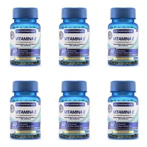 Catarinense Vitamina e Cápsulas com 60 - Kit com 06