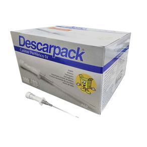 Cateter Intravenoso Periférico 16G Teflon Descarpack (Caixa 100 Unidades)