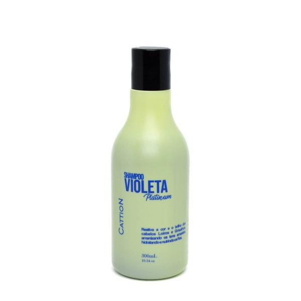 Cattion Shampoo Linha Violeta Platinum 300ml