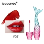 Cauda da sereia Lip Gloss Waterproof Profissional hidratante não-pegajosa Lipstick