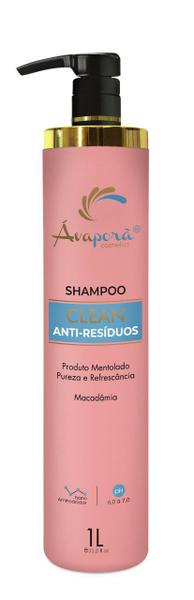 Shampoo Anti-resíduos Clean Mentolado 1l - Ávaporã Cosmentics
