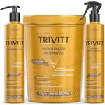 Cauterização Trivitt + Máscara 1kg + Fluido P/ Escova Itallian