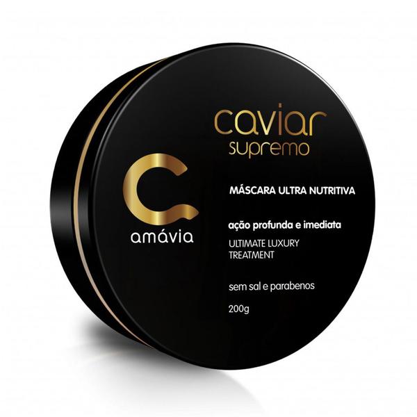 Caviar Supremo - Máscara Ultra Nutritiva - 200Gr - Amávia