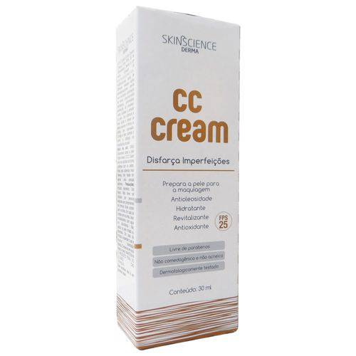 Cc Cream Skinscience Fps 25 - 30ml