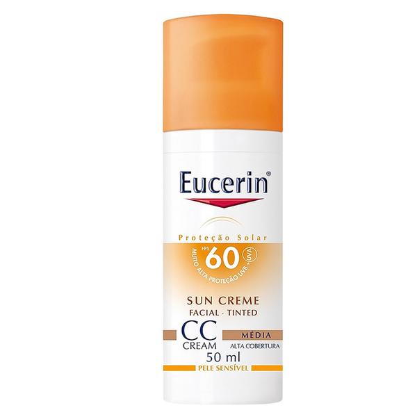 CC Cream Sun Creme Tinted FPS60 Eucerin - Protetor Solar