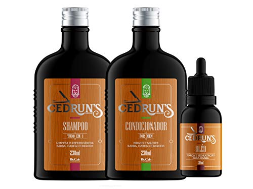 Cedruns - Kit For Men Shampoo + Condicionador + Oleo