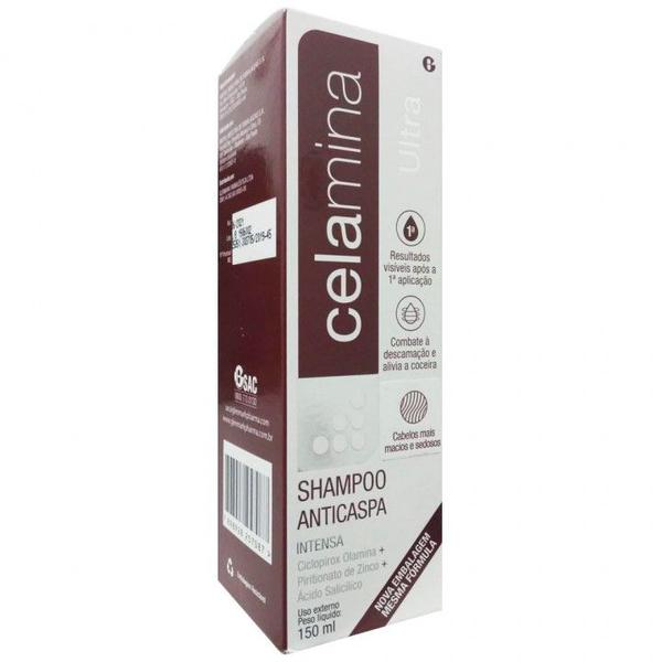 Celamina Ultra Shampoo Anticaspa 150ml - Glenmark