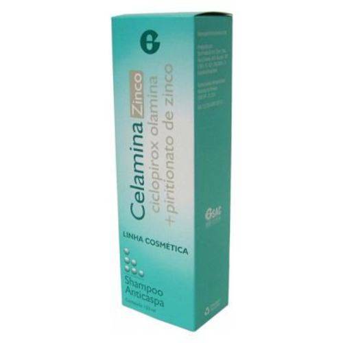 Celamina Zinco - Frasco com 150ml de Shampoo