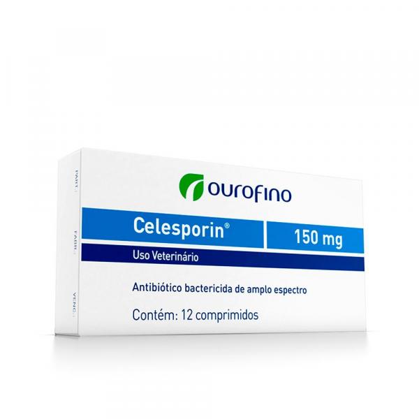 Celesporin 150 Mg - 12 Comprimidos - Ouro Fino