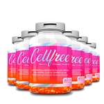 Cellfree - Anticelulite - Kit Com 6 Uidades (60 Cápsulas Cada)