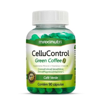 Cellucontrol Green Coffe - 90 Cápsulas - Maxinutri