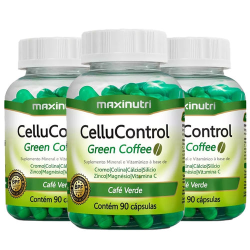 Cellucontrol Green Coffee 3x 90 Cápsulas Maxinutri