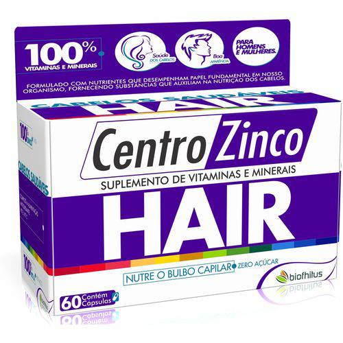 Centro Zinco Hair Biofhitus 60 Caps