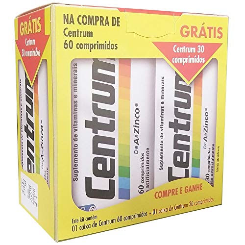 Centrum C/ 60 Comprimidos +grátis Centrum C/ 30 Comprimidos