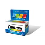 Centrum Select Para Adultos 50+ Com 30 Comprimidos