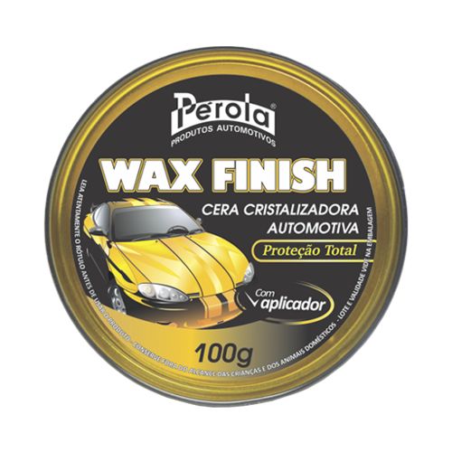 Cera Cristalizadora Wax Finish Pérola 100g